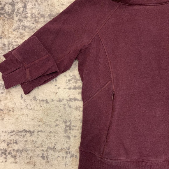 Lululemon Burgundy Scuba Hoodie pullover - Picture 7 of 11